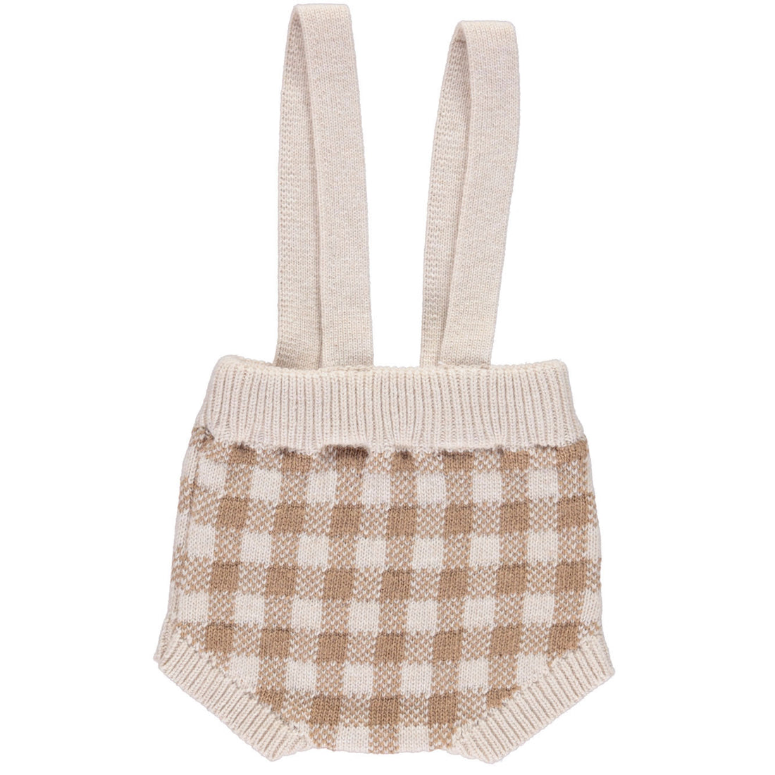 Bebe Organic Camel Ian Romper Bloomers