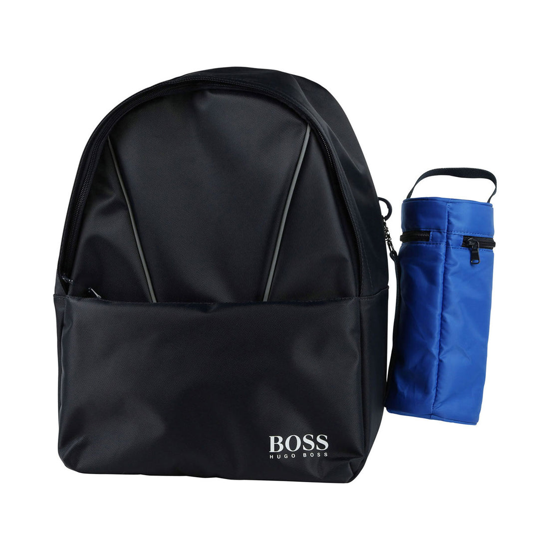 BOSS Navy Backpack and Bottle Holder