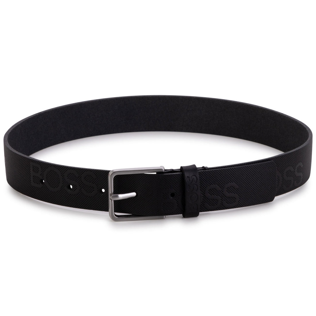 Hugo Boss Black Allover Logo Belt