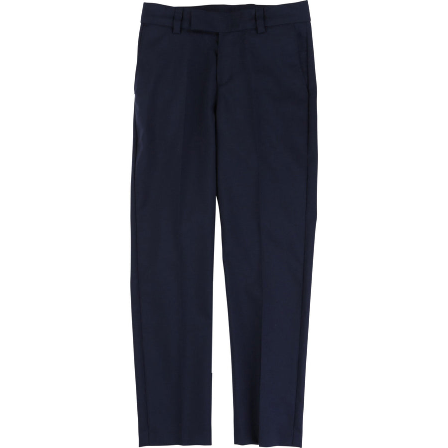 BOSS Hugo Boss Cargo Blue Wool Suit Trousers