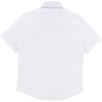 BOSS Hugo Boss White Classic Short Sleeve Shirt