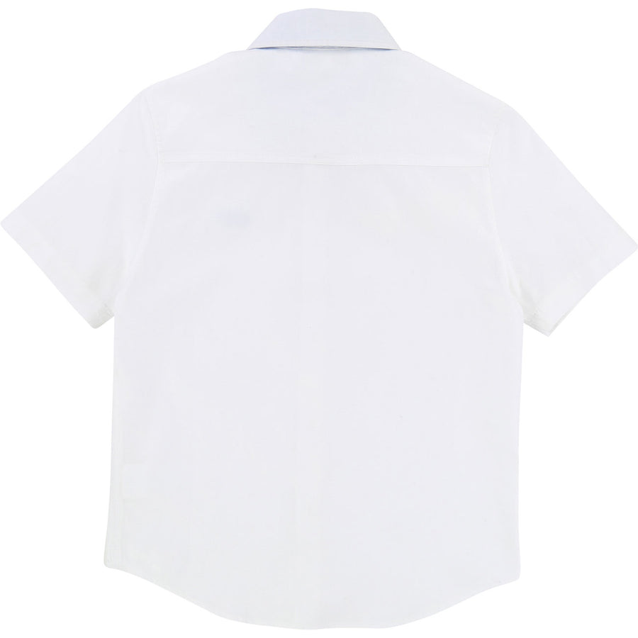 BOSS Hugo Boss White Classic Short Sleeve Shirt