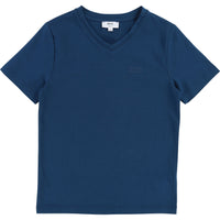 BOSS Hugo Boss Blue V-neck Tee