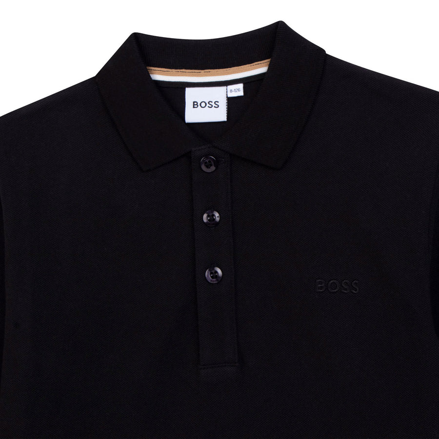 Hugo Boss Black Long Sleeve Polo