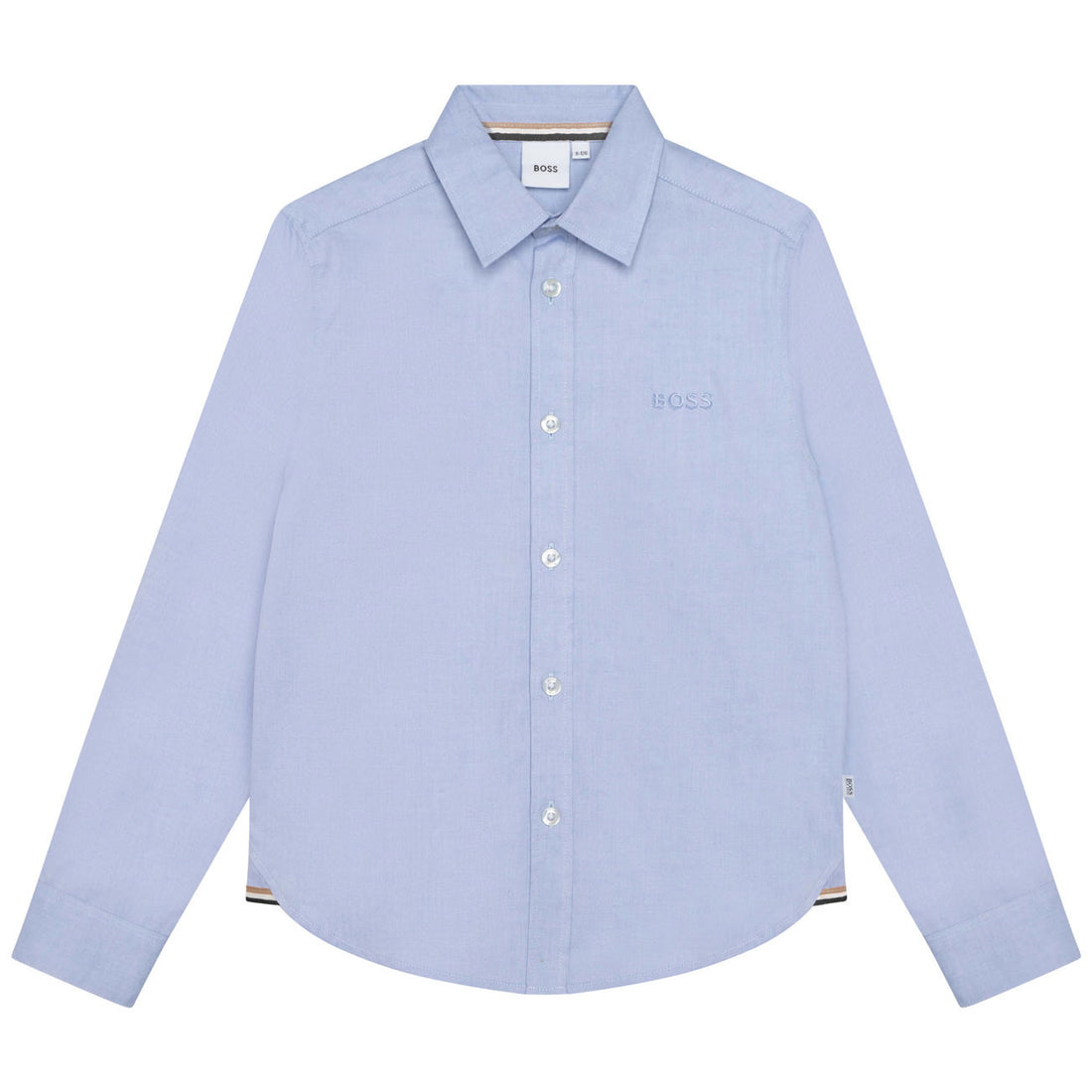Hugo Boss Pale Blue Long Sleeved Shirt