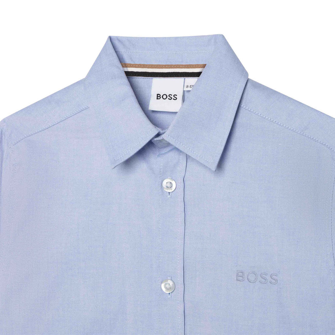 Hugo Boss Pale Blue Long Sleeved Shirt