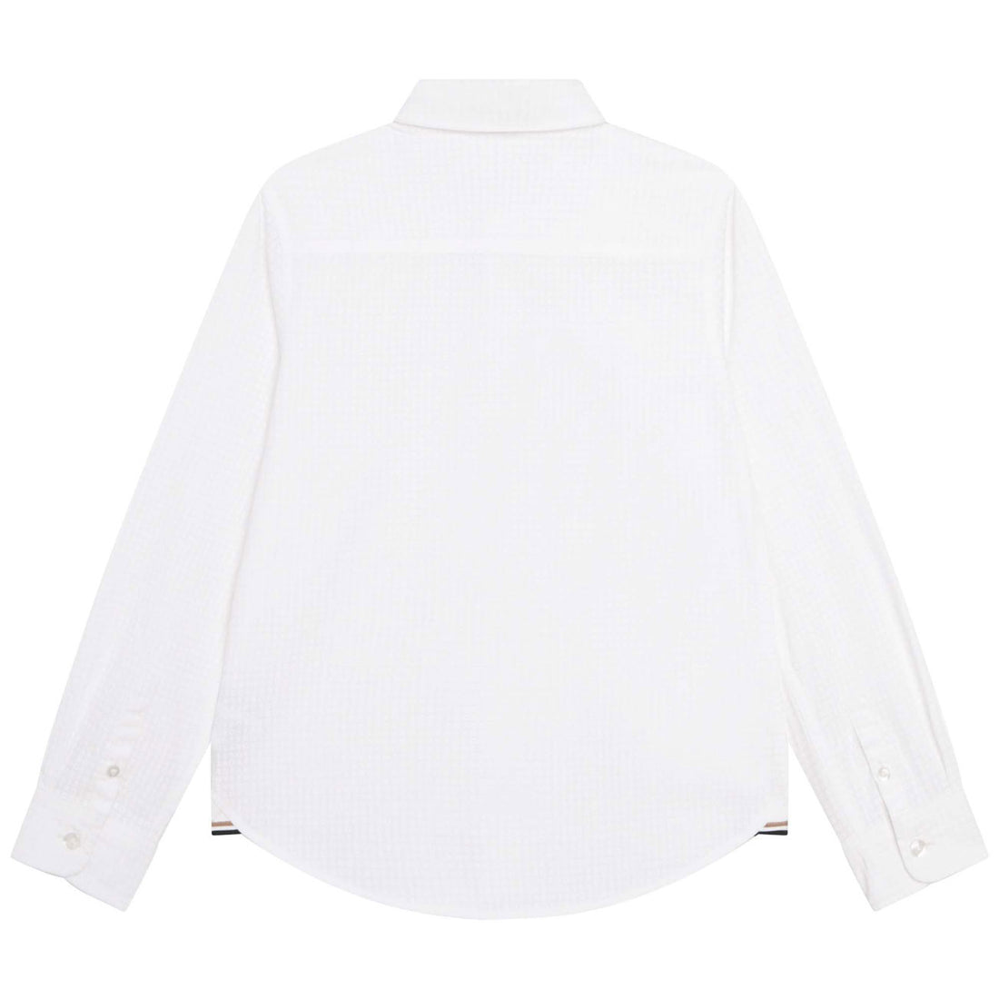 Hugo Boss White Long Sleeved Shirt
