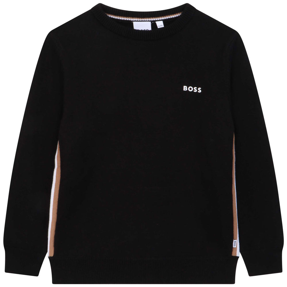 Hugo Boss Black Wool Knitted Sweater