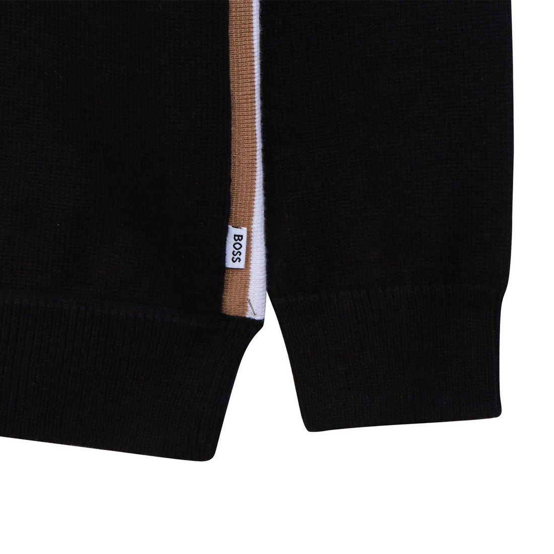 Hugo Boss Black Wool Knitted Sweater