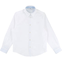 BOSS Hugo Boss White Classic Long Sleeve Shirt