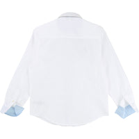 BOSS Hugo Boss White Classic Long Sleeve Shirt