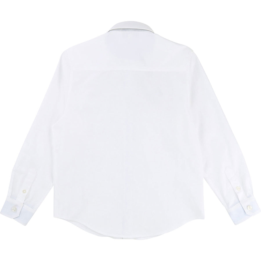 BOSS Hugo Boss White Classic Long Sleeve Shirt
