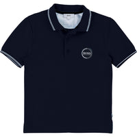 BOSS Hugo Boss Cargo Blue Patch Polo