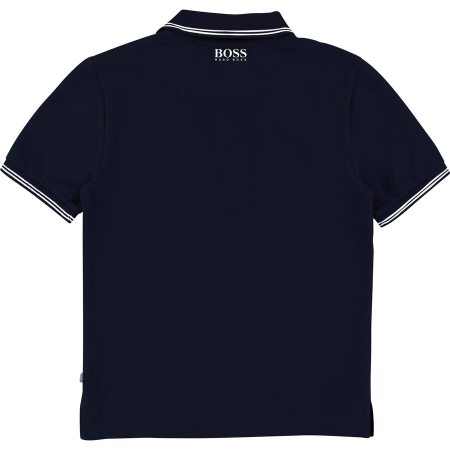 BOSS Hugo Boss Cargo Blue Patch Polo