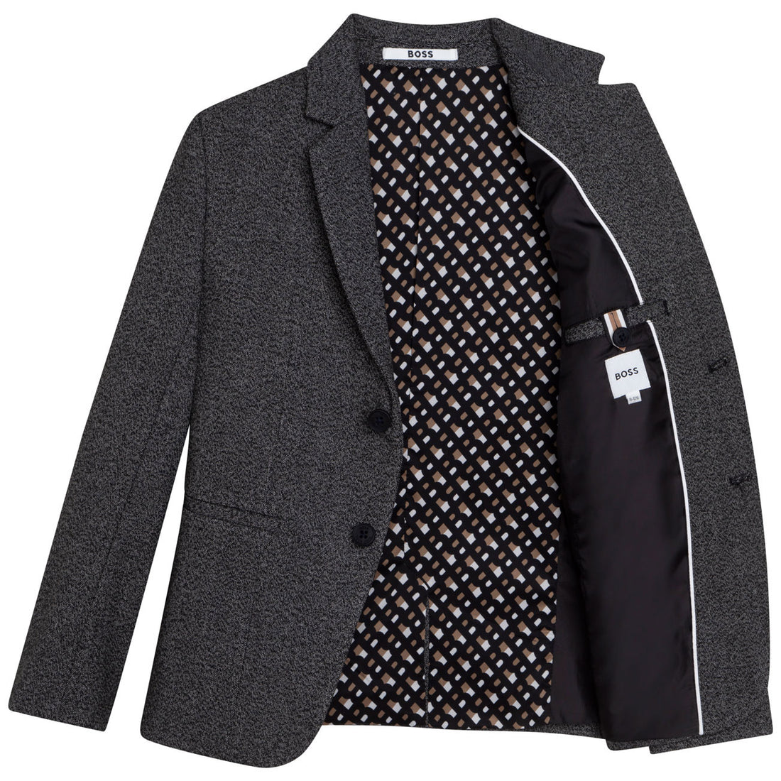 Hugo Boss Grey Marl Medium Suit Jacket
