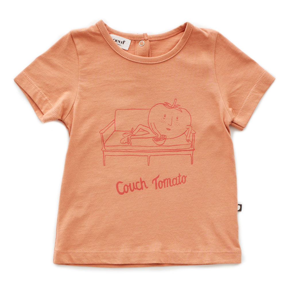 Oeuf Toasted Nut Couch Tomato Tee