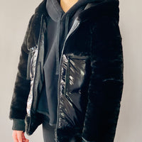 Vierra Rose Black Freeze Me Jacket