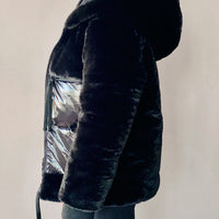 Vierra Rose Black Freeze Me Jacket