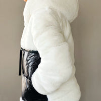 Vierra Rose Black & White Freeze Me Jacket