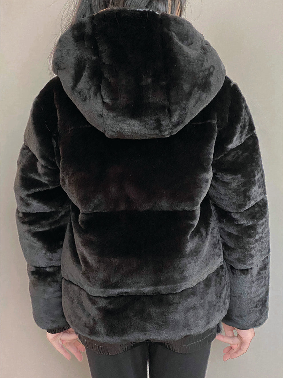 Vierra Rose Black Tyne Teddybear Jacket