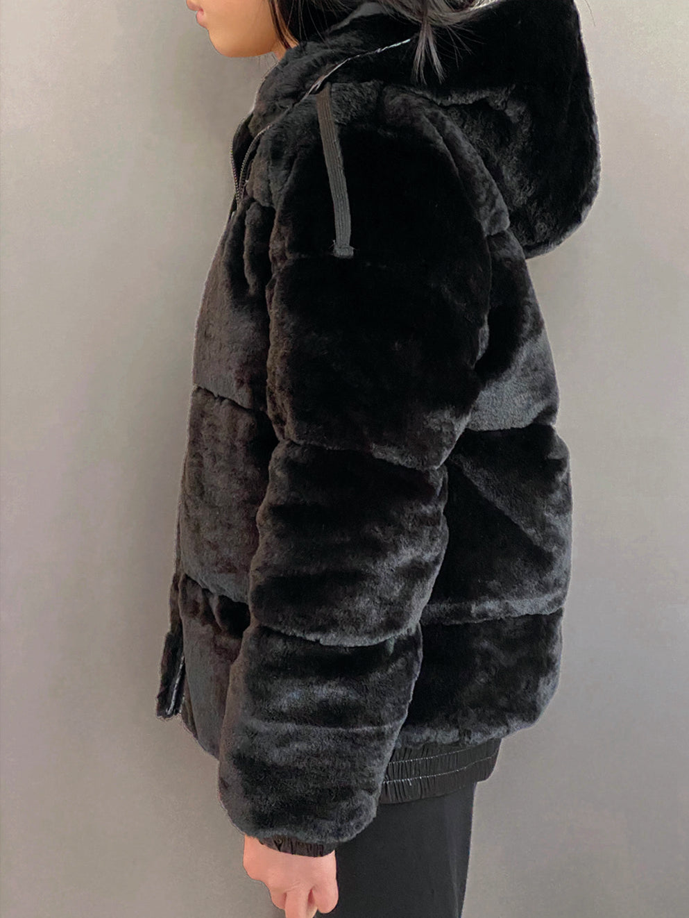 Vierra Rose Black Tyne Teddybear Jacket