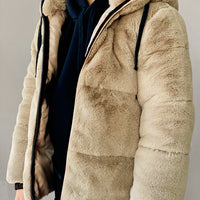 Vierra Rose Tan Tyne Teddybear Jacket
