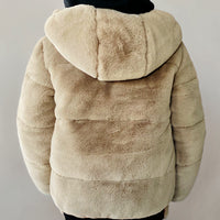 Vierra Rose Tan Tyne Teddybear Jacket