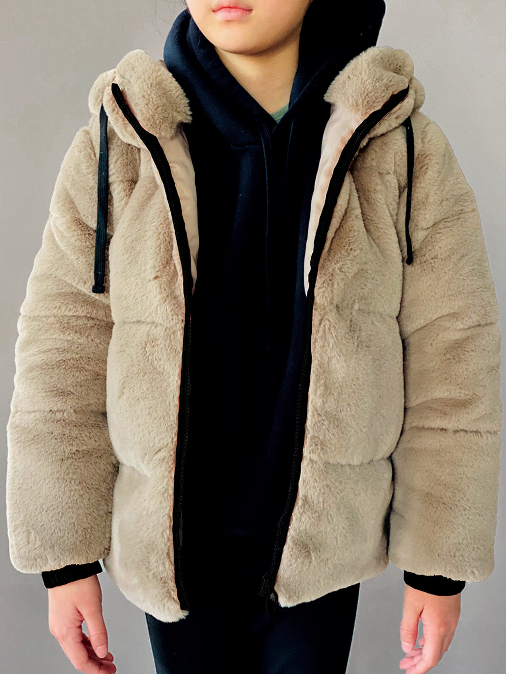 Vierra Rose Tan Tyne Teddybear Jacket