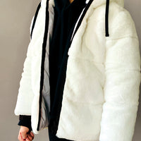 Vierra Rose White Tyne Teddybear Jacket