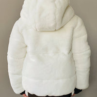 Vierra Rose White Tyne Teddybear Jacket