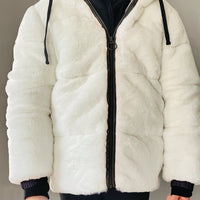 Vierra Rose White Tyne Teddybear Jacket