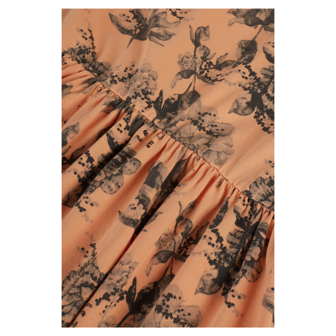 Wolf and Rita Flowers Peach Jacinta Dress