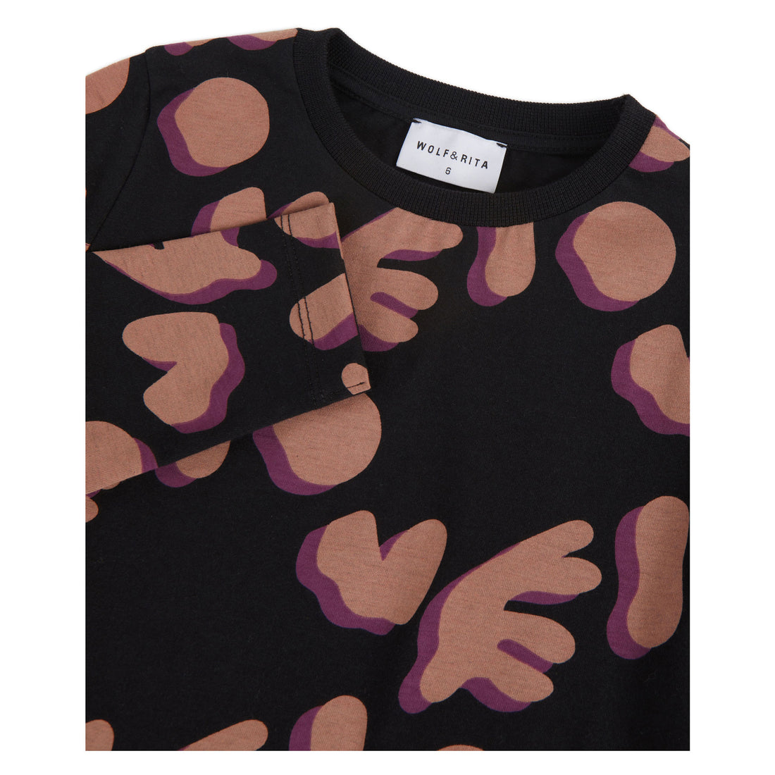 Wolf and Rita Black Love Joaquim Tee