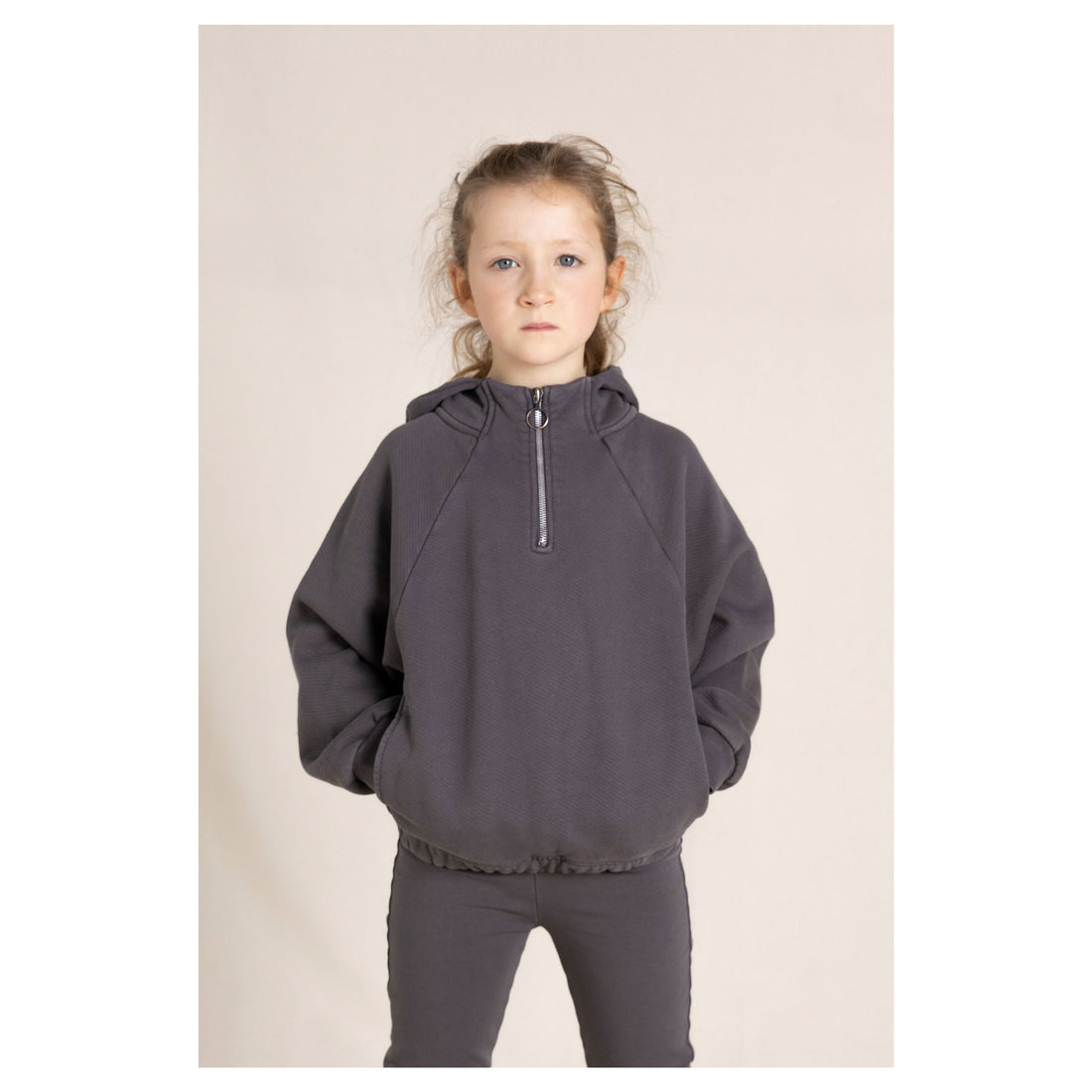 Finger in the Nose Jody Winter Black Loose Hoodie