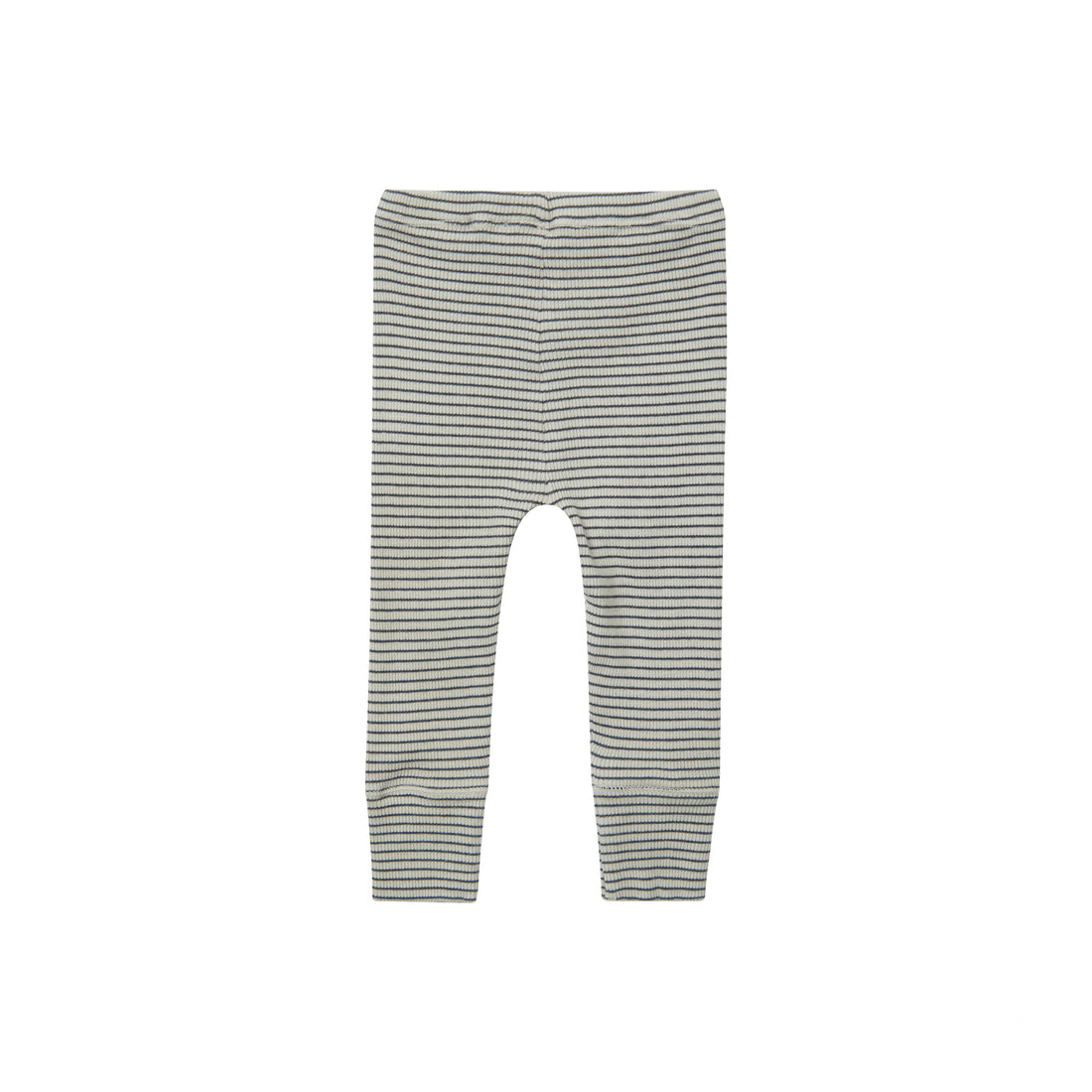 Caramel Pebble Navy Stripe Judd Baby Leggings