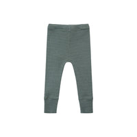 Caramel Spruce Navy Stripe Judd Baby Leggings