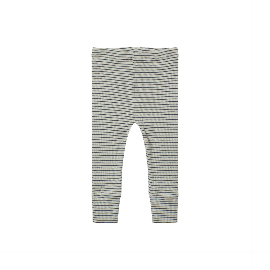 Caramel Pebble Navy Stripe Judd Baby Leggings