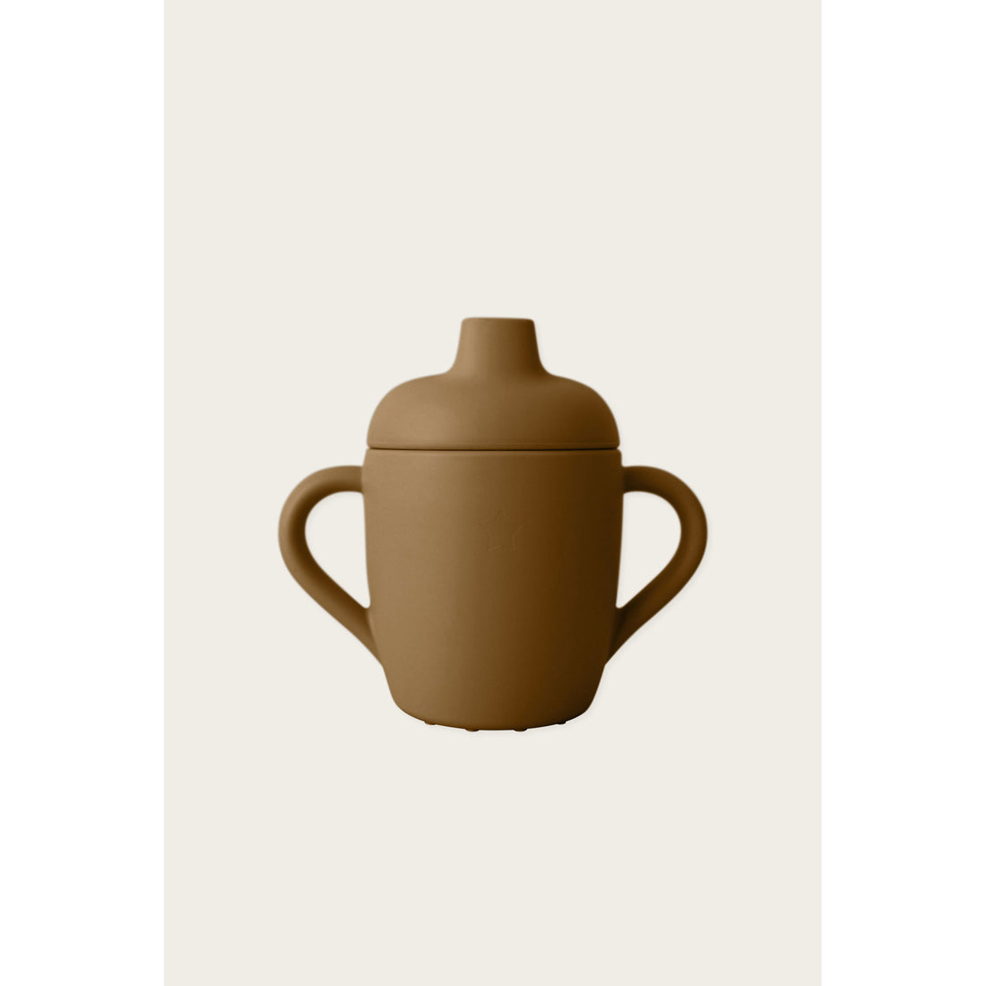 Jamie Kay Silicone Cup With Lid - Honey