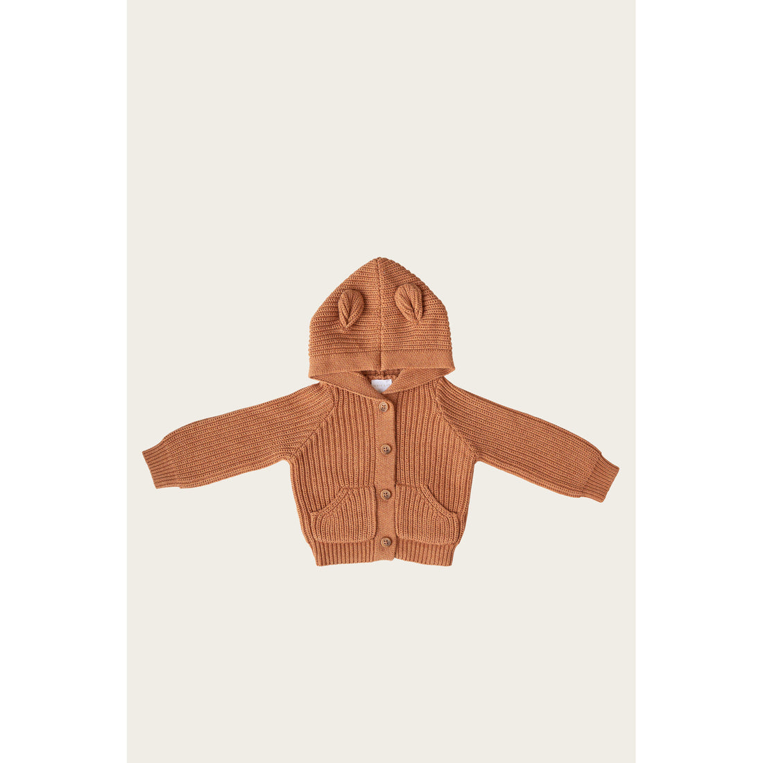 Jamie Kay  Tawny Marle Bear Cardigan
