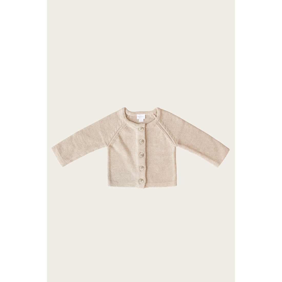 Jamie Kay  Wheat Marle Simple Cardigan