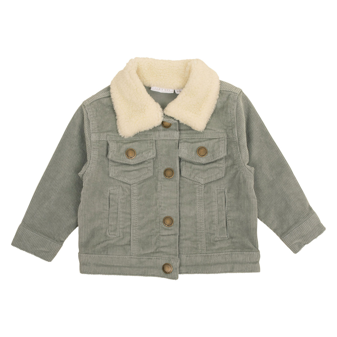 Jamie Kay Blake Cord Jacket - Dusted Olive