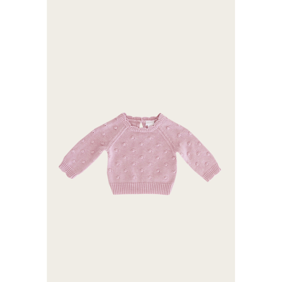 Jamie Kay Dotty Knit Sweater- Rose Marle