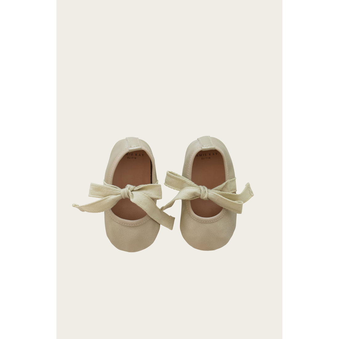 Jamie Kay  Gold Baby Ballerinas