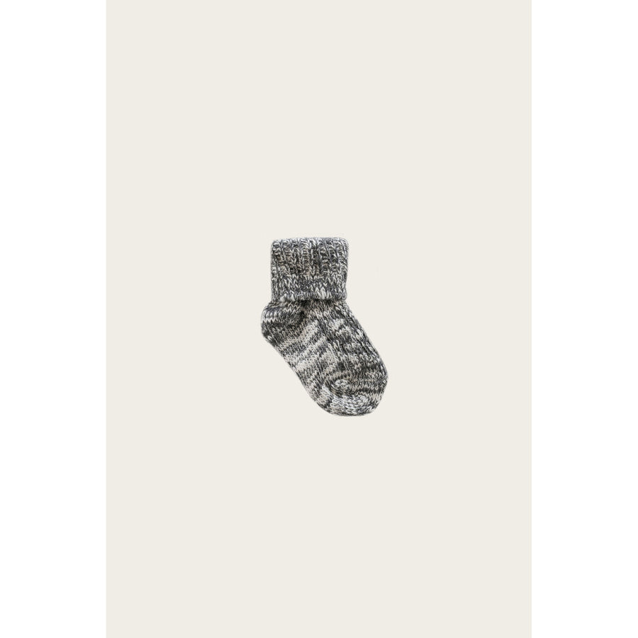 Jamie Kay Dark Grey Marle Socks