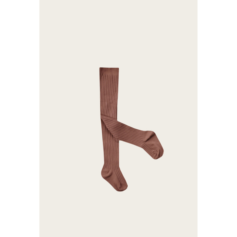 Jamie Kay Caramel Ribbed Tights