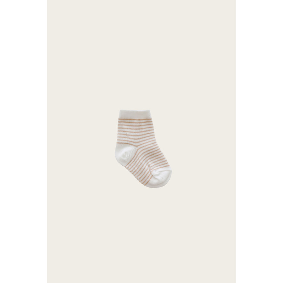 Jamie Kay Sandy/Cloud Stripe Socks
