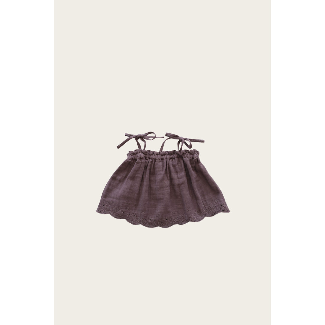 Jamie Kay Wisteria Organic Cotton Muslin Blake Singlet