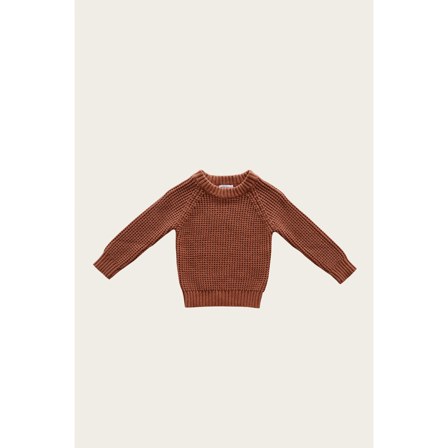 Jamie Kay Copper Marle Barnaby Knit Sweater