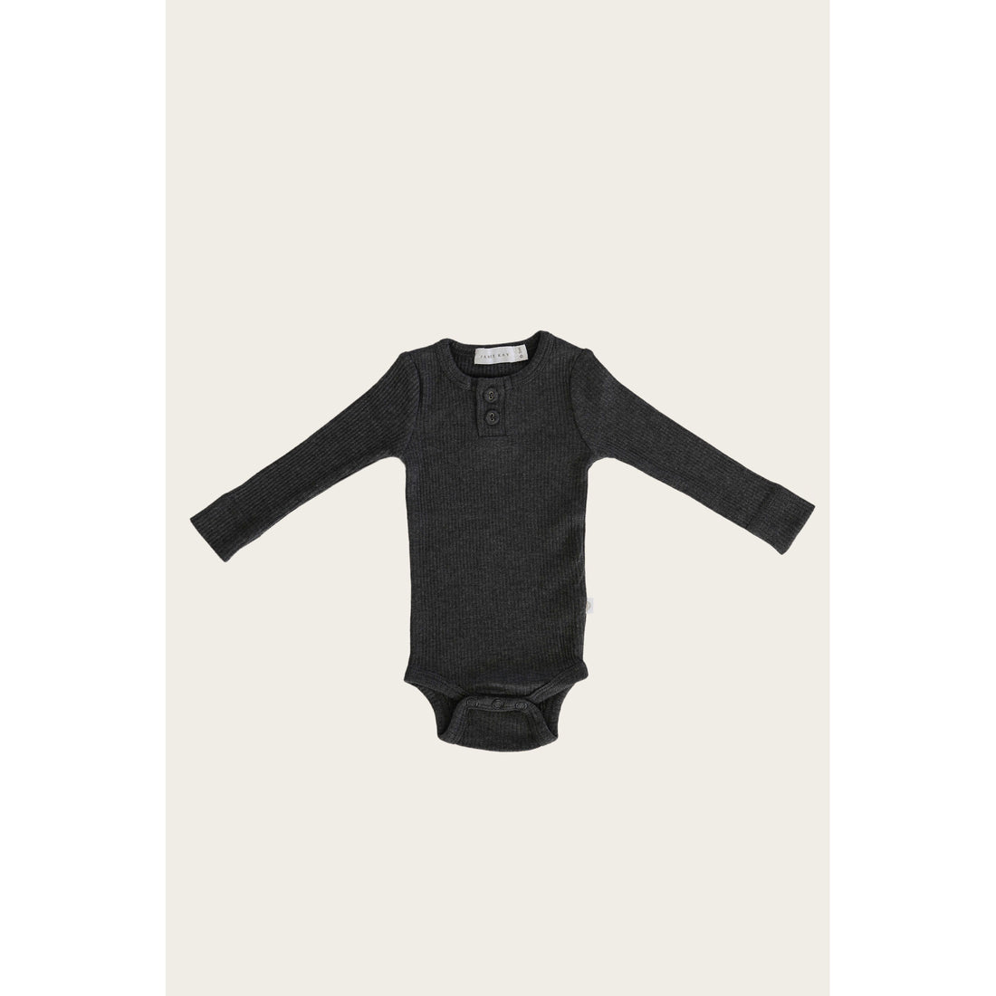 Jamie Kay Dark Grey Organic Cotton Bodysuit