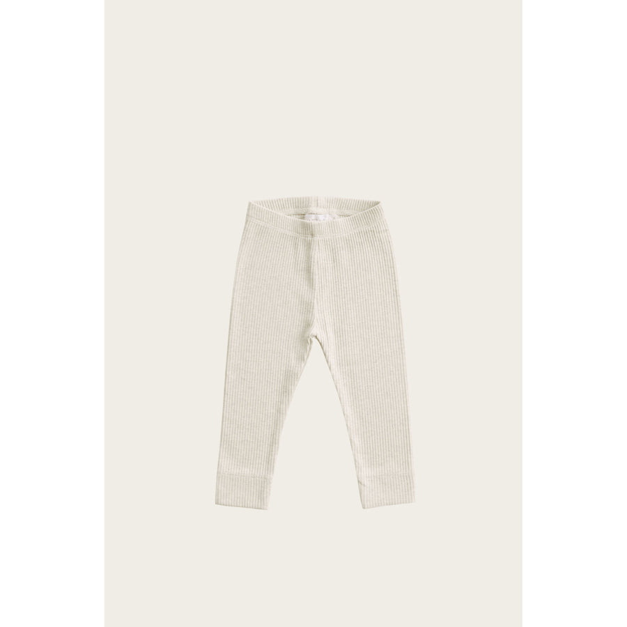Jamie Kay Organic Essential Leggings - Oatmeal Marle